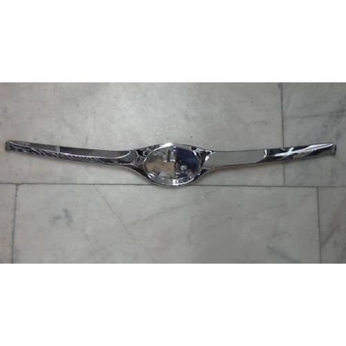 toyota bonnet chrome trim installed on front hood