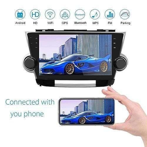 toyota highlander android navigation screen