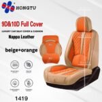 Universal Nappa Leather Car Seat Cover | Luxury 9D/10D Full Surround Design - Image 6