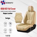 Universal Nappa Leather Car Seat Cover | Luxury 9D/10D Full Surround Design - Image 8