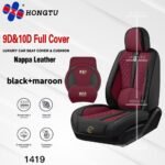 Universal Nappa Leather Car Seat Cover | Luxury 9D/10D Full Surround Design - Image 5
