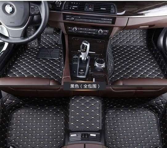5d car foot mat leather