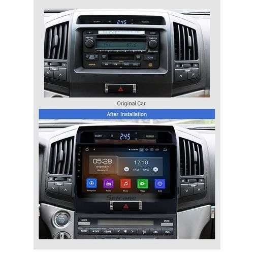 land cruiser android navigation screen
