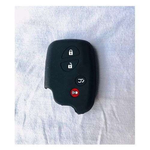 honda key holder with silicone remote key case black