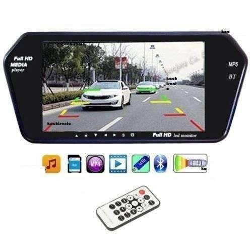 car bluetooth mirror camera
