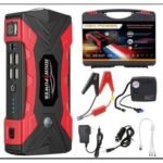 99800mAh UltraSafe Car Jump Starter & Power Bank – 12V Multi-Function Emergency Battery Booster with LED Torch for Cars, Laptops & Mobile Devices