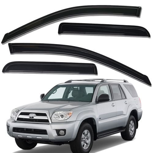 toyota 4runner window visor installed 2003 to 2006