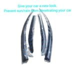 toyota corolla window visor installed 2003 to 2006