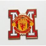 manchester united car boot emblem sticker on vehicle