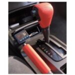 Gear Knob Cover + Hand Brake Cover Red Color