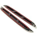 Car Bonnet Air Flow Vent Sticker | Shark Style Fender Decoration (2PCS) - Image 2