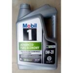 Mobil 1 Full Synthetic Motor Oil 0W - 20 Advanced Fuel Economy 5 Liter