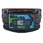 Toyota RAV4 2008–2010 Car Stereo DVD Player with Remote Control, AUX/USB/SD Support, HD Display + 170° Waterproof Rear View Camera