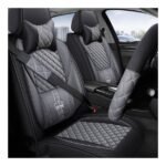 Universal 3D Front & Rear Car Seat Covers – Full Set for 5-Seater Vehicles - Image 2