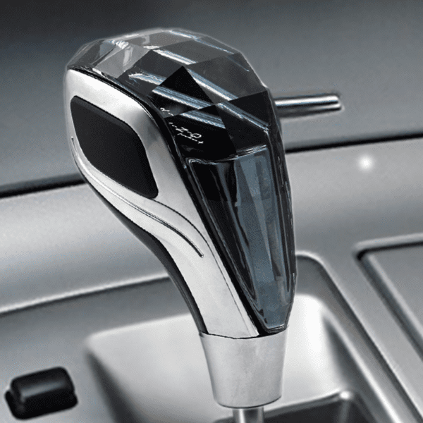 led gear shift knob crystal