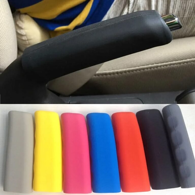 silicone handbrake protector sleeve close up