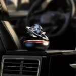 Solar Car Air Freshener | Rotating Aromatherapy Perfume Diffuser - Image 2