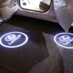 lexus car door led logo light projection