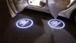 lexus car door led logo light projection