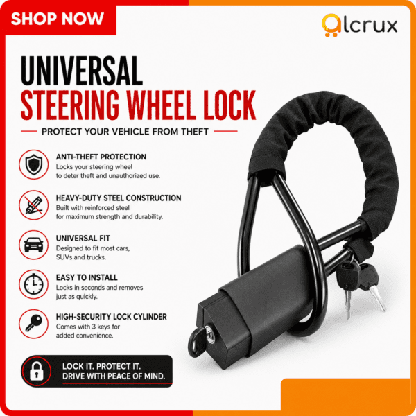 universal steering wheel lock