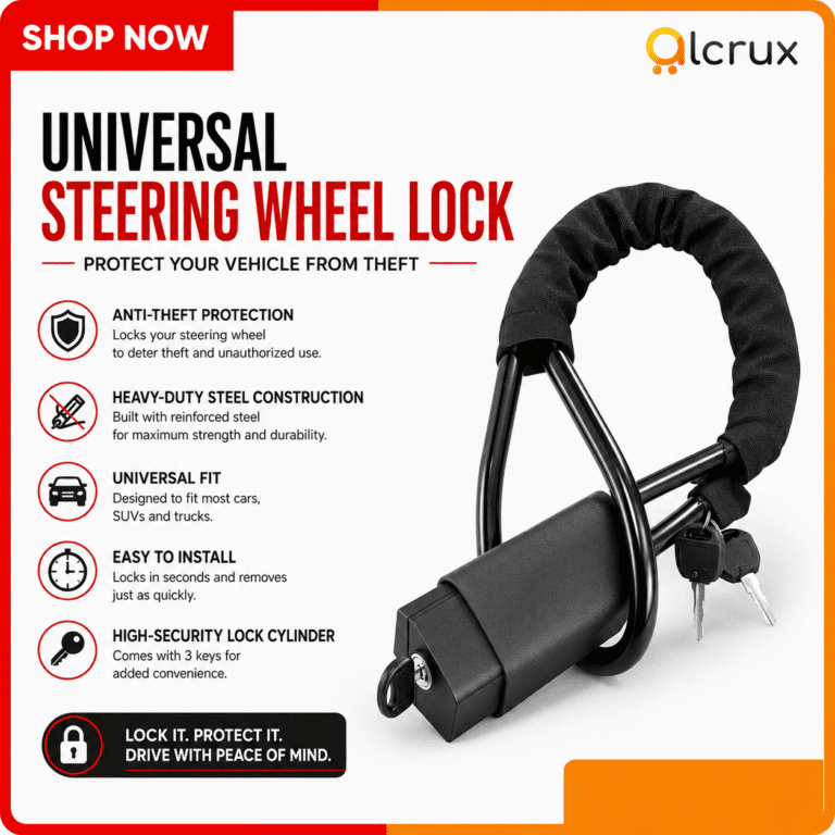 universal steering wheel lock