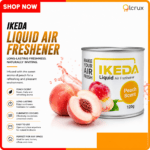 Ikeda Liquid Air Freshener Peach Scent 120g