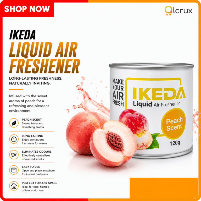Ikeda Liquid Air Freshener Peach Scent 120g