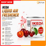 Ikeda Liquid Air Freshener Cherry Scent 120g Long Lasting Car Air Freshener
