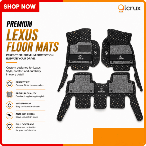 lexus leather floor mat