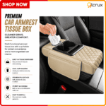 Luxury center console armrest cover