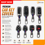 Premium metallic remote holder