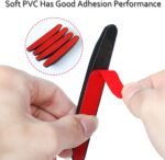 Self-adhesive door edge protector