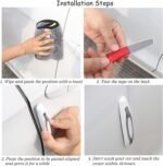 4PCS car door protector strips