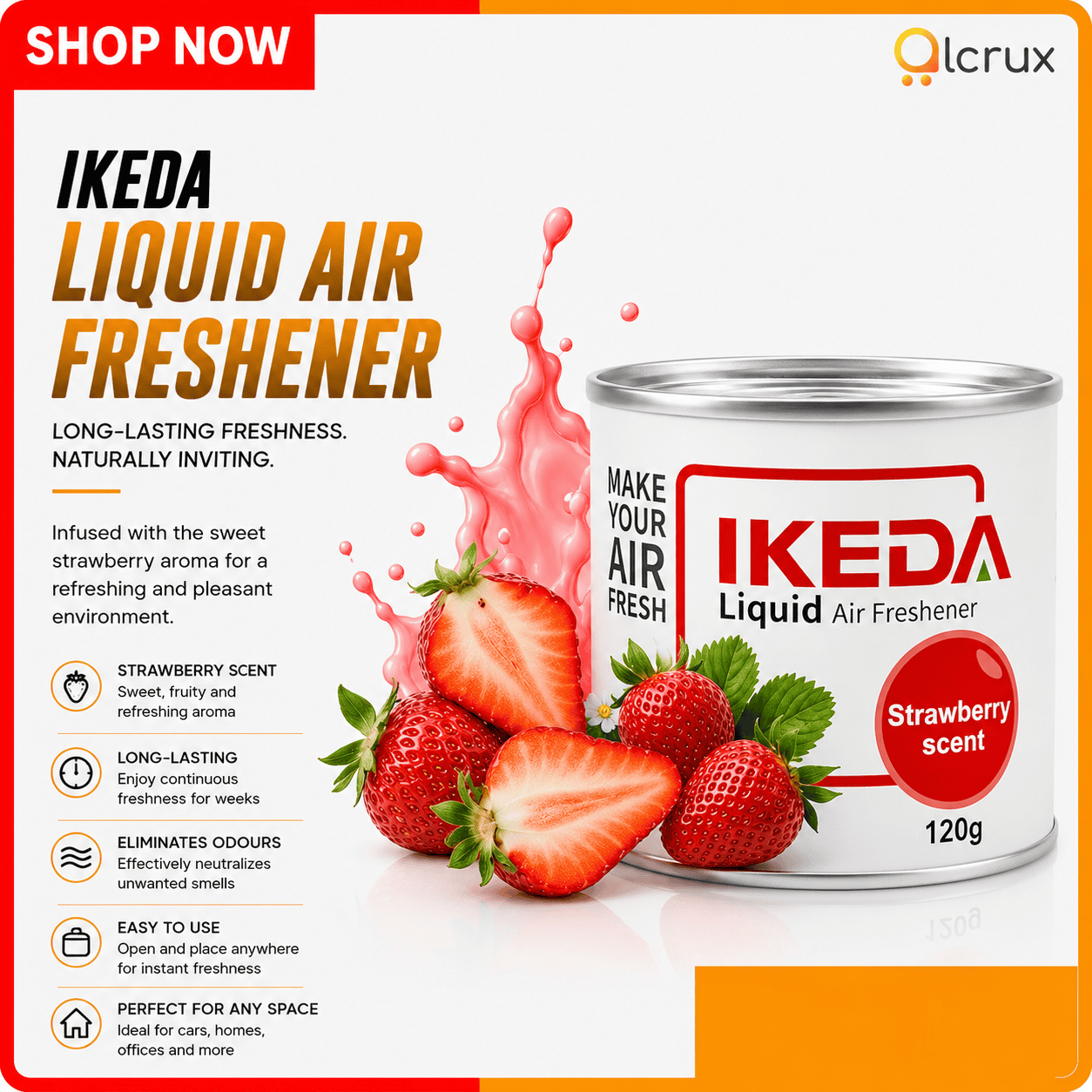keda liquid air freshener Ikeda liquid air freshener strawberry scent