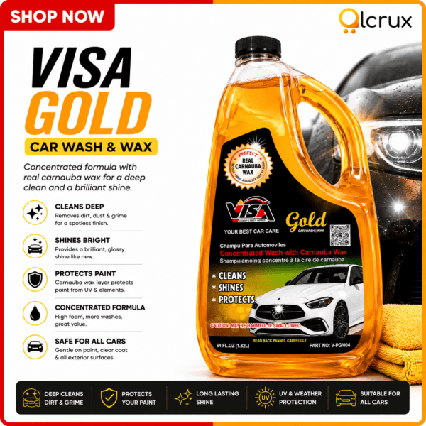 Visa Gold car wash wax