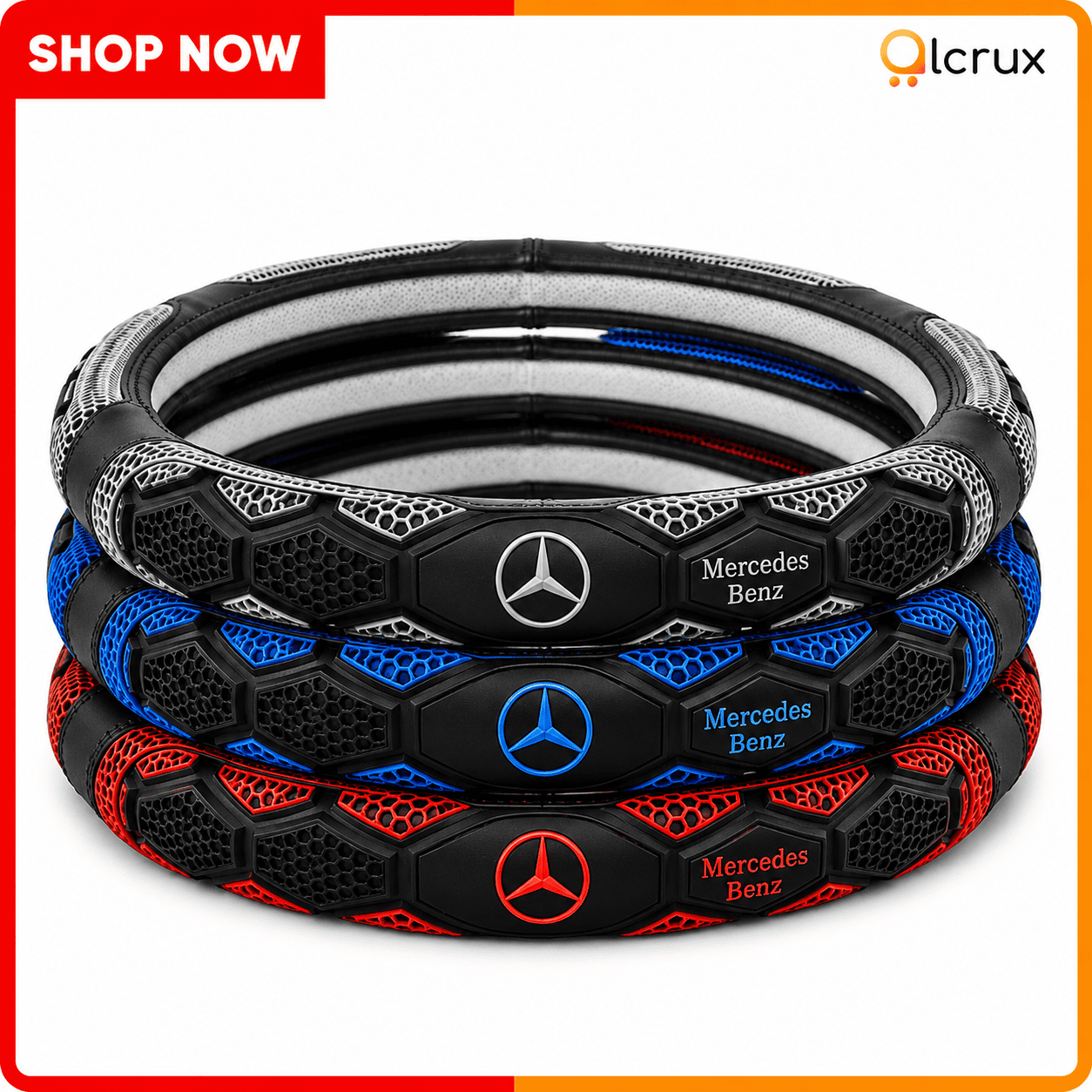 Mercedes-Benz car steering wheel protector