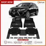 Lexus RX 350 2012 double layer TPE floor mat set