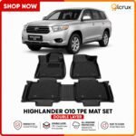 Toyota Highlander 2010 TPE floor mat set