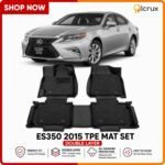 Lexus ES350 2015 double layer TPE floor mat set