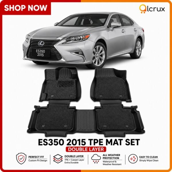 Lexus ES350 2015 double layer TPE floor mat set