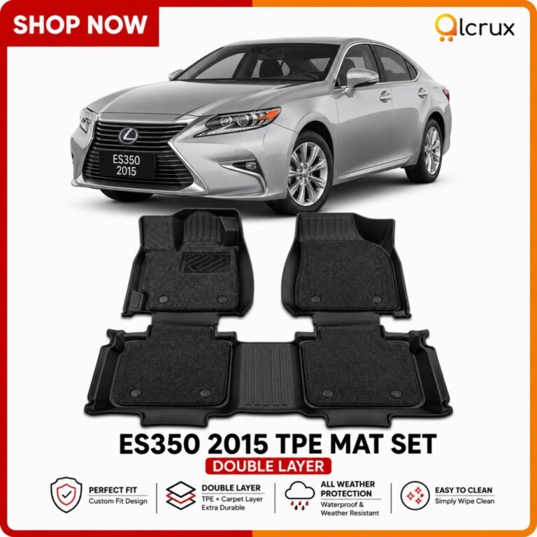 Lexus ES350 2015 double layer TPE floor mat set
