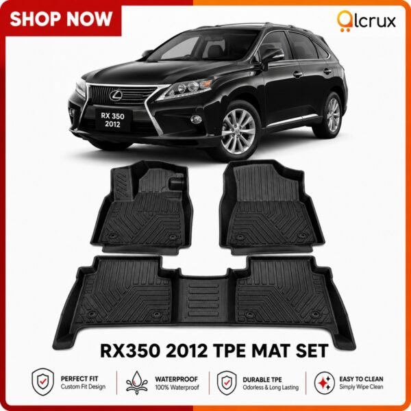 Lexus RX 350 2012 TPE Floor Mat Set