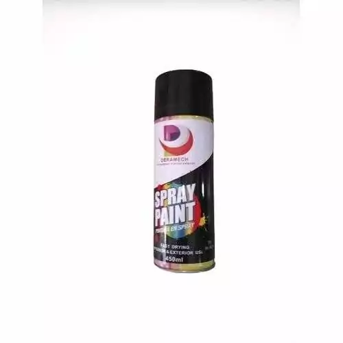 spray black